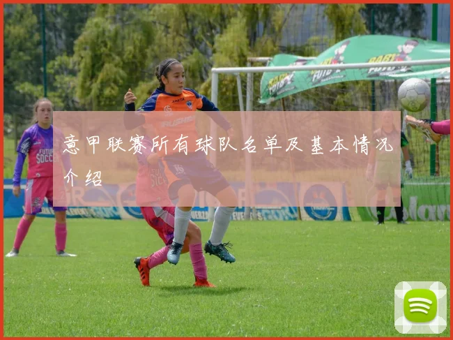 意甲联赛所有球队名单及基本情况介绍